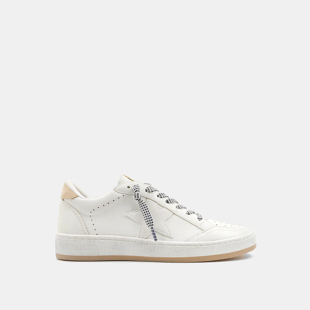 PAZ SAND SUEDE SNEAKER