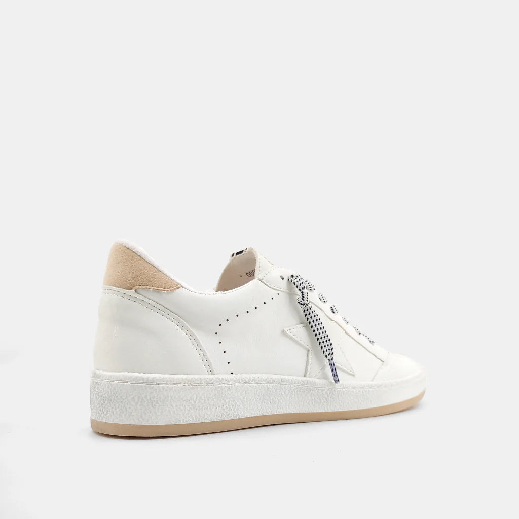 PAZ SAND SUEDE SNEAKER
