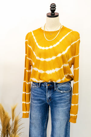 SURFER'S TEA TIE DYE SWEATER